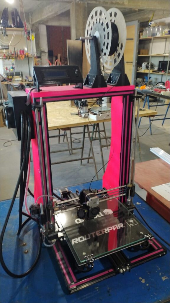 Modificación de una impresora 3D